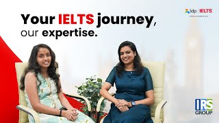 Watch the video of Sruthi, , who passed IELTS exam, explains her experience at IRS Group, Kottayam