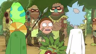 Rick and Morty - tree people and 'nature'