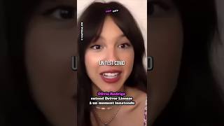 Olivia Rodrigo entend sa musique pendant un test Covid 😅 Cr : Capital FM #oliviarodrigo #shorts