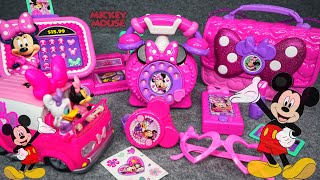 100 Minutes Satisfying with Unboxing Minnie Mouse Kitchen Playset, Disney Toys Collection | ASMR