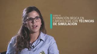 Marta Martín, alumna del curso de cardiología con técnicas de simulación cuenta su experiencia