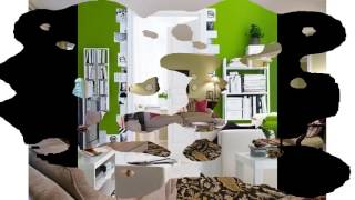 Ideas de decoración de sala de estar verde