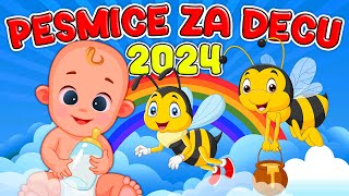 MIX pesmica za decu (2024) ❤️️ Najlepše pesmice za decu 💛 Muzika za bebe 💚 Miks pesama za decu 💜