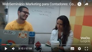 Marketing para Contadores: Como criar um site melhor que a concorrência | Webinar WeDoLogos