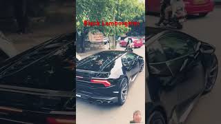 Black Lamborghini #shorts #shortvideo #viralshorts