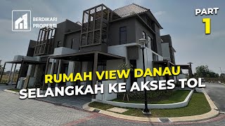 RUMAH VIEW DANAU SELANGKAH KE AKSES TOL - SUMMARECON TANGERANG CLUSTER  HAVENA TYPE 12 X 18 ✨ 5,3 M