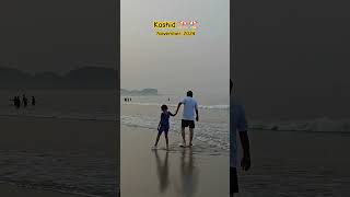 Beach holiday ⛱️🏖️#beach#sea#kashid#mahatastra#travel#family time# alibag#fun