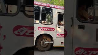 BEST TATA MARCPOLO BS6 MUT Bus at vihar lake 📸#buspotting #mumbaibestbuses #bestbus #ytshorts