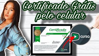 CERTIFICADO GRATUITO DO APP CURSA | 2022  /   free certificate from cursa app 2022