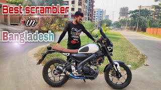 Yamaha XSR 155 || Best Scrambler in Bangladesh || First impression  || Born Biker ||