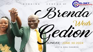 BRENDA WEDS GEDION