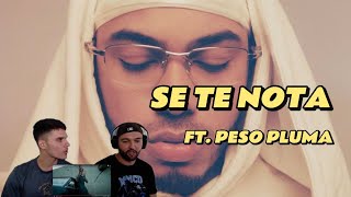 (REACCIÓN) MYKE TOWERS X PESO PLUMA - SE TE NOTA