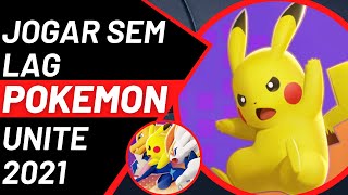 CHEGA DE LAG! COMO TIRAR O LAG DO POKEMON UNITE MOBILE no ANDROID