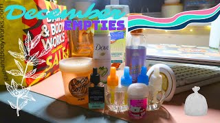 December Empties | Let's talk trash