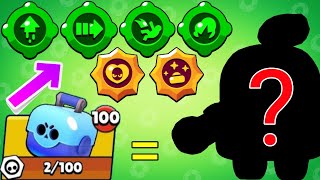 100 Boxes Opening To Unlock Sprout! | Can I Unlock Sprout?! | Brawl Stars