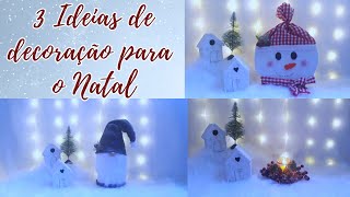 3IDEIAS BARATINHAS DE DECORAÇÃO DE NATAL