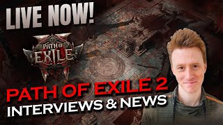 NEW Jonathan Rogers Interview LIVE NOW Path of Exile 2 KR