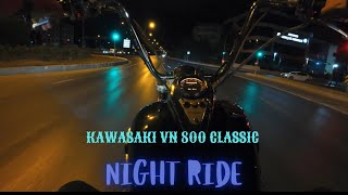 Kawasaki VN 800 classic gece sürüşü | night ride