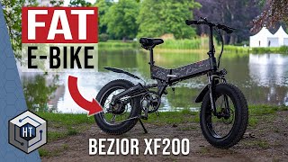 KRASS 😱 BEZIOR XF200 1000W 15AH E-Bike Fatbike Elektroroller zum Klappen (TEST & REVIEW)