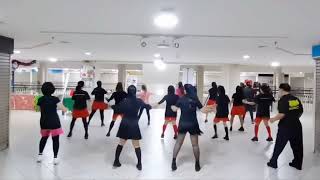 Marry Me Line Dance - Demo by: D'Sisters & Friends LDG #linedance @DURYLINEDANCE