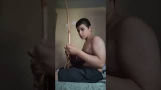 Aprendendo a tocar berimbau