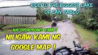 NAGKAMALI NG RUTA AT DINAAN KAMI SA PUTIK | SAMPALOC LAKE OF SAN PABLO LAGUNA RIDE | HONDA RS125 FI