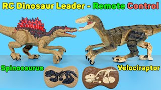 RC Dinosaur Leader - Remote Control Dinosaur World, Simulation Walking Roaring | Unboxing & Review