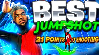 *NEW* BEST JUMPSHOT AFTER PATCH ON NBA 2K21 HIGHEST GREEN WINDOW 100% GREENLIGHT NEVER MISS AGAIN!!!