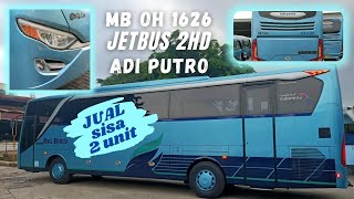 Stok Jual MB OH 1626 Adi Putro 44 Seat Tahun 2016 || Jual Big Bus Adiputro Ex Big Bird