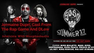 Jermaine Dupri, Cast From The Rap Game And DLow Talks So So Summer 17 Tour