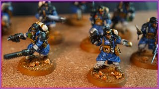 Painting Death Korps of Krieg Using ONLY 7 Paints! | Warhammer 40k Kill Team: Octarius