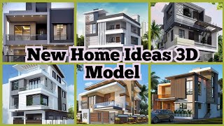 New Home ideals 3D Model || front Designs 2024 || home designe ||