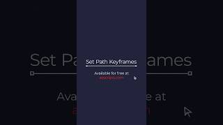 Set Path Keyframes ✒️