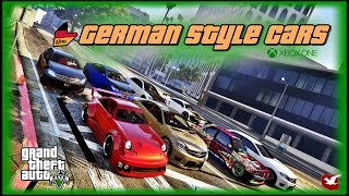 GTA5 - German Style Cars  Rockstar Editor Xbox One