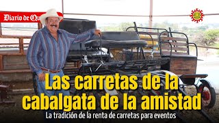 La tradición de la renta de carretas para eventos