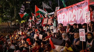 Protes senyap peduli rafah | 31 MEI 2024 - KLCC , Kuala Lumpur 🇲🇾🇵🇸