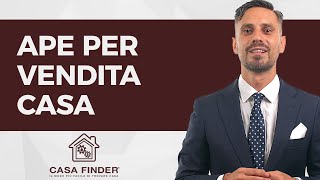 APE per vendita casa