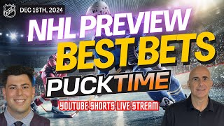 NHL BEST BETS: Free Picks | Predictions | Props | Dec 16th