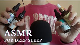 ASMR For People Who Need DEEP SLEEP 😴- Skincare Sounds ✨ (No Talking)