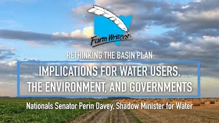 Rethinking the Basin Plan