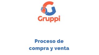 Proceso compra-venta Gruppi App