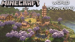 Minecraft 1.20 Survival WORLD TOUR AND WORLD DOWNLOAD