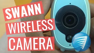 Swann Wireless Smart Security Camera review, unboxing, set up with Solar Panel, Alexa, Outdoor Mount