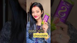 pose with chocolate💖/chocolate day special poses/RADHA RAJVANSHI#viral #ytshorts #shorts #trending