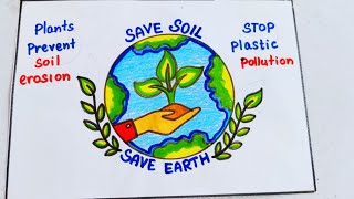 world soil day drawing/world soil day poster/soil day drawing/soil day poster drawing/save soil