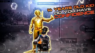 🛑14 YEARS OLD KID DO YOU HAVE CONFIDENCE 🔥| BGMI MONTAGE | 4 FINGERS CLAW + GYRO |#mrassault #BGMI