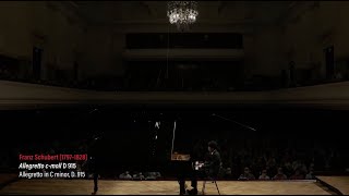 Eric Lu - Schubert Allegretto in C minor, D. 915