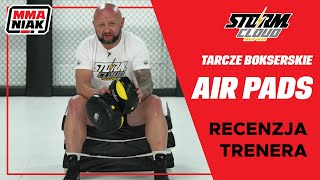 Tarcze bokserskie StormCloud Air Pads - recenzja trenera Jeleniewskiego