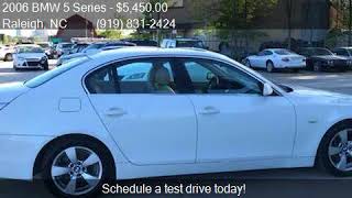 2006 BMW 5 Series 530i 4dr Sedan for sale in Raleigh, NC 276