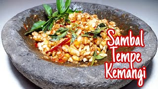 Sambal Tempe Kemangi | Bikin Nafsu Makan